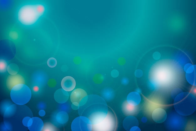 Bokeh effect gradient wallpaper