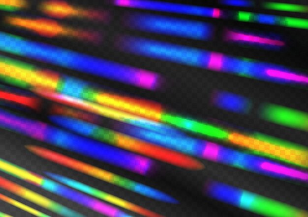 Effect neon light magical light glowing