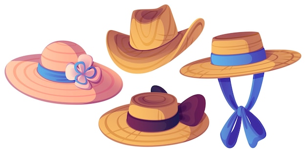 Farmer straw hat Sun beach country cap for woman