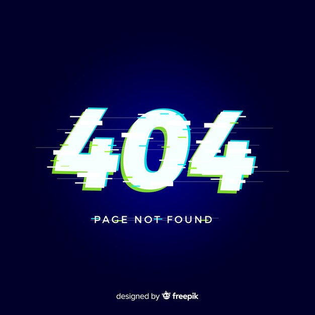 Häiriö 404-sivun tausta