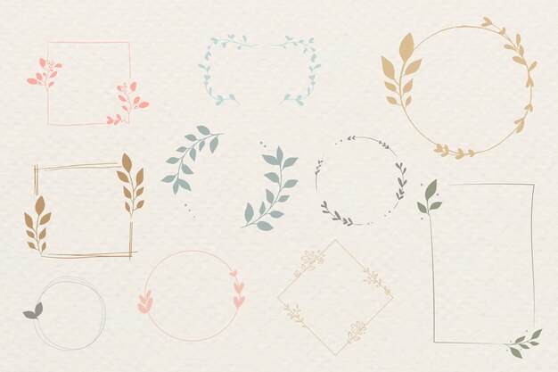 Laurel wreath set