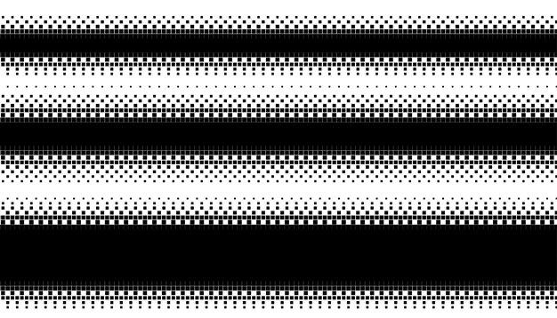 Pixel border lines set of three