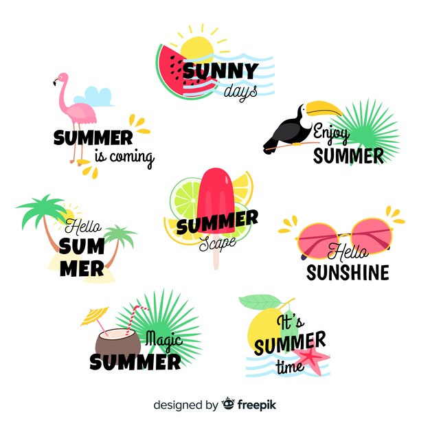 summer label collection