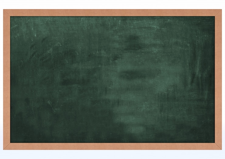 Photo gratuit 3d render de chalk board blank
