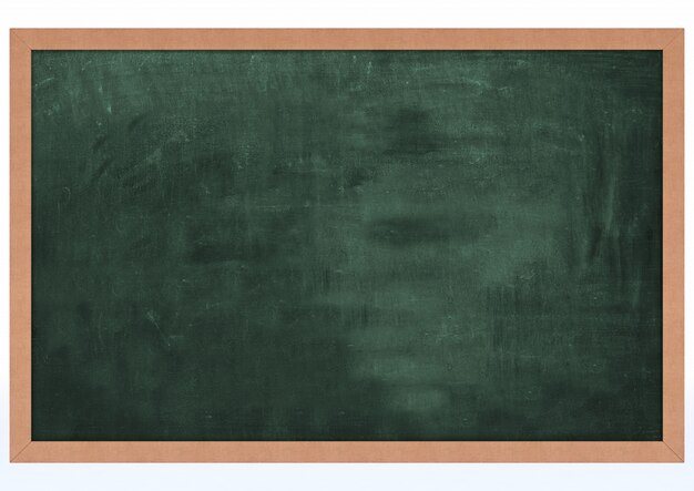 3D Render de Chalk Board Blank