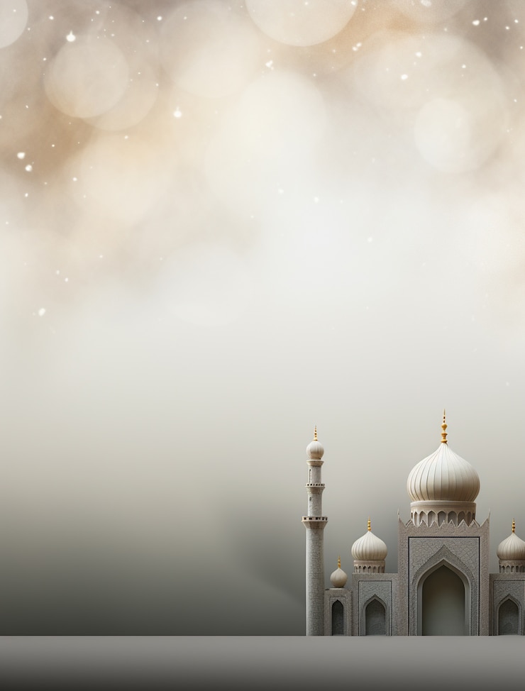 Photo gratuit 3e célébration du ramadan avec le château
