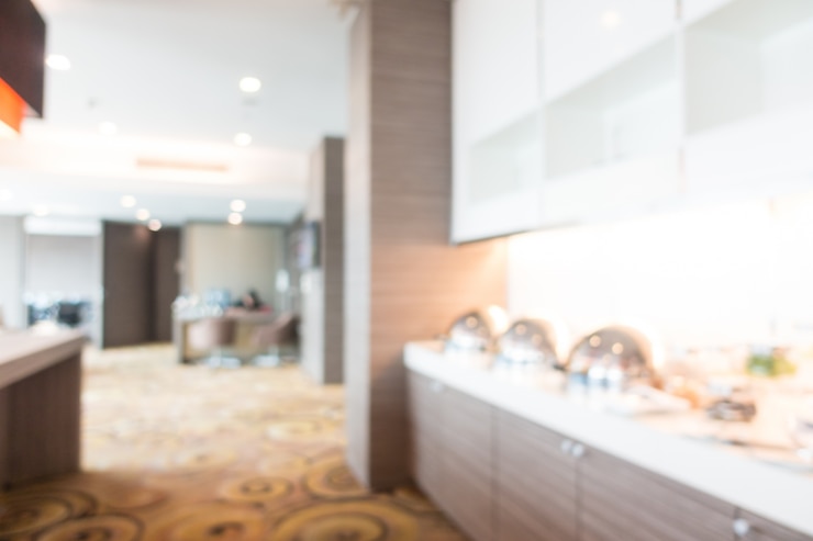 Photo gratuit abstract blur hotel interior
