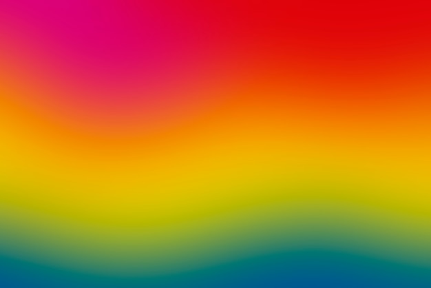 Photo gratuite abstrait dégradé flou avec des couleurs primaires vives
