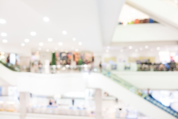 Abstrait flour shopping mall