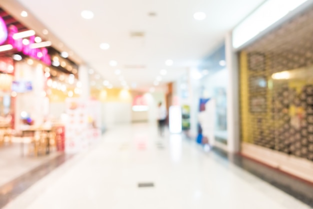 Abstrait flour shopping mall