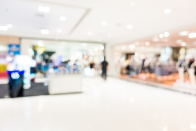 Abstrait flour shopping mall