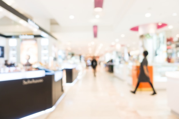 Abstrait flour shopping mall