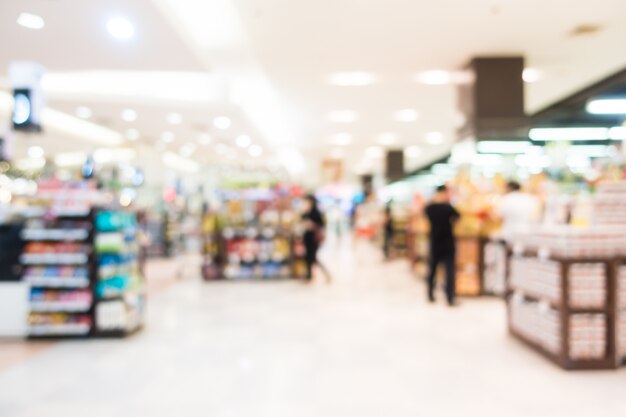 Abstrait flour shopping mall