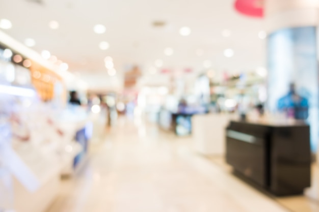 Abstrait flour shopping mall