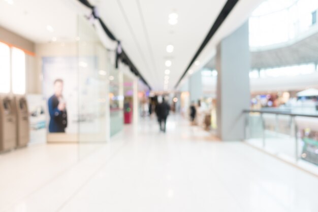 Abstrait flour shopping mall