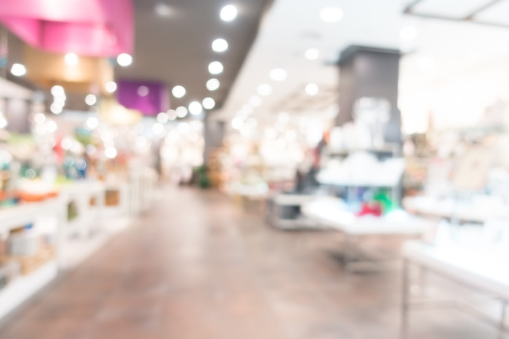 Photo gratuit abstrait flour shopping mall
