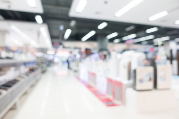 Abstrait flour shopping mall