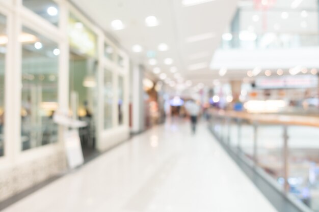 Abstrait flour shopping mall