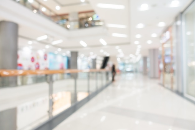 Abstrait flour shopping mall