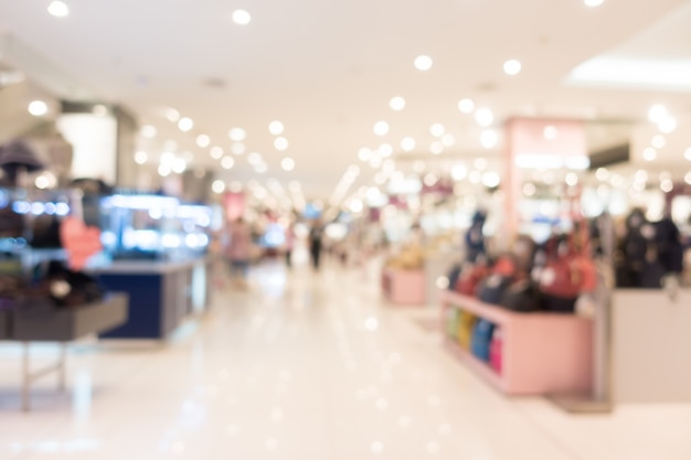 Abstrait flour shopping mall