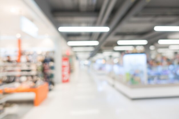 Abstrait flour shopping mall