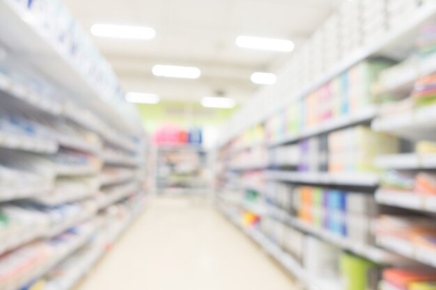 Abstrait flour shopping mall