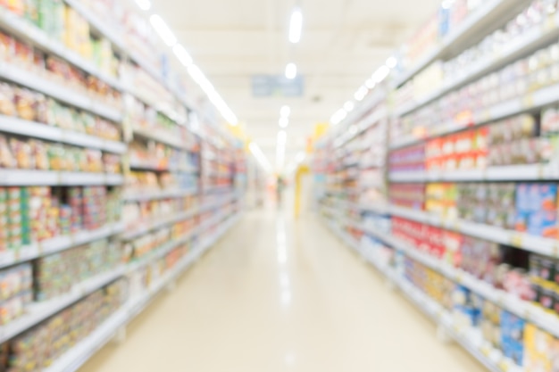 Abstrait flour shopping mall