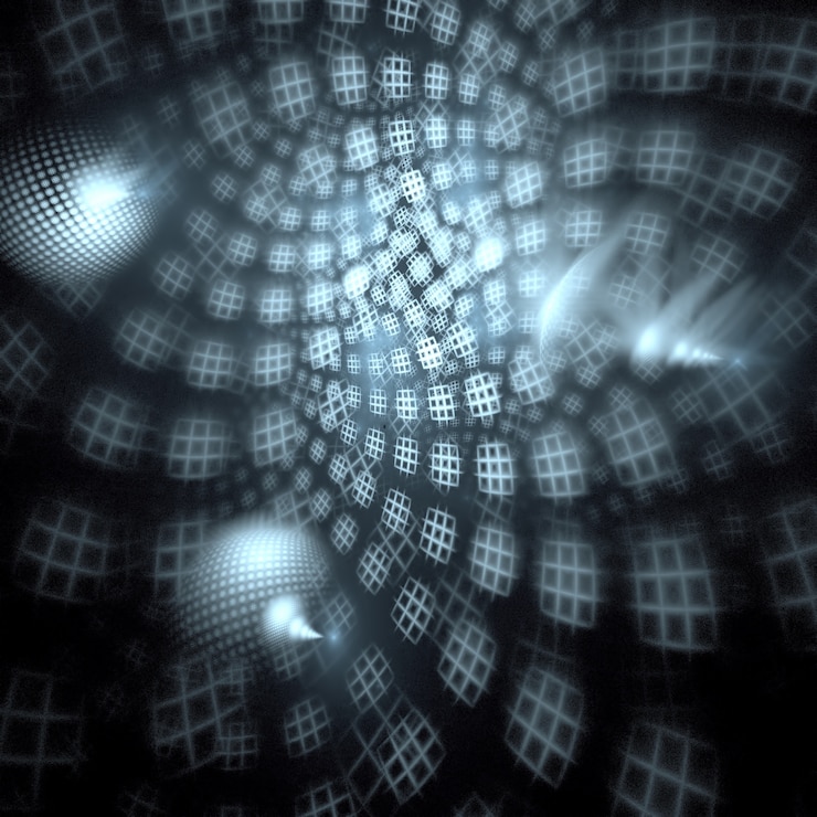 Photo gratuit abstrait fractale