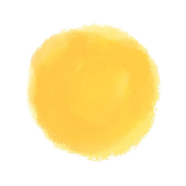 Abstrait jaune soleil thème été aquarelle fond illustration haute résolution Photo gratuite