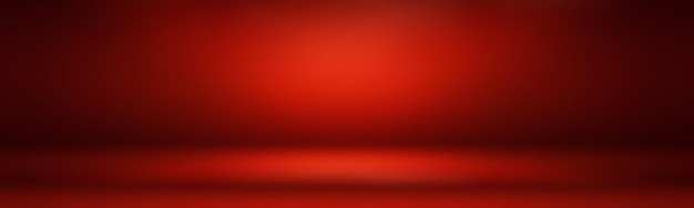 Photo gratuite abstrait luxe doux fond rouge noël saint valentin mise en page designstudioroom modèle web rapport d'activité avec dégradé de couleur de cercle lisse