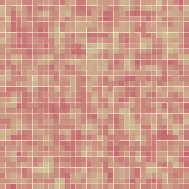 Photo gratuite abstrait luxe doux pastel ton rose mur carrelage verre modèle sans couture texture de fond de mosaïque pour le matériel de meubles.