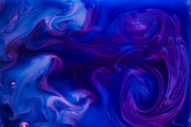 Abstrait mélangé bleu art créatif texture fond