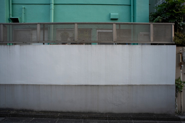 Photo gratuit abstrait minimal avec étage