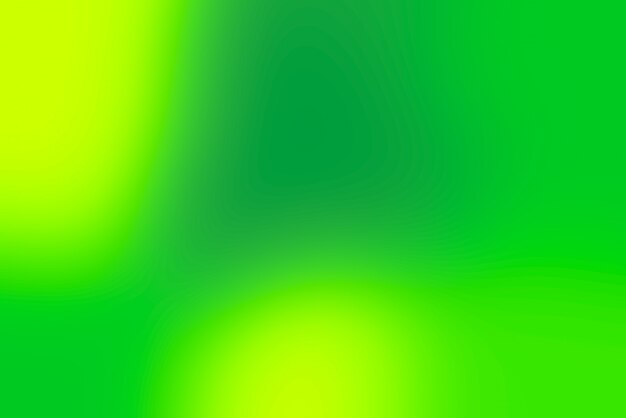 Abstrait pop floue avec des couleurs froides - vert et jaune