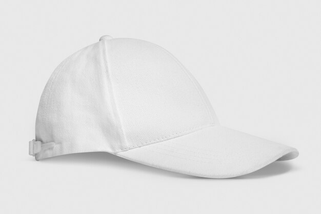 Accessoire de coiffure simple casquette blanche et rose