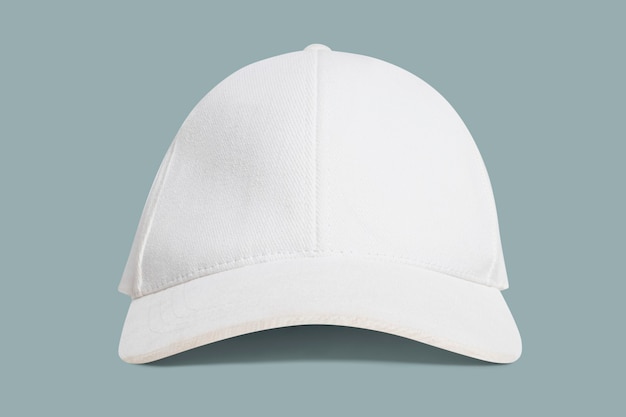 Photo gratuite accessoire de coiffure simple casquette blanche et rose