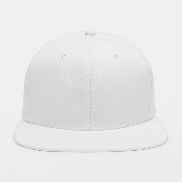 Accessoire de coiffure simple casquette blanche