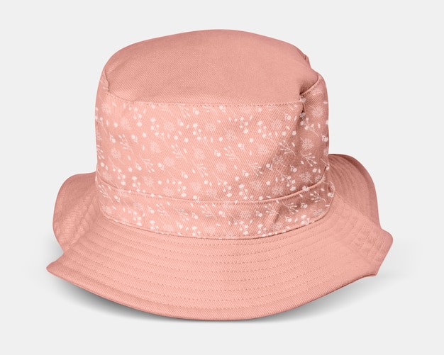 Photo gratuite accessoires streetwear chapeau seau écru