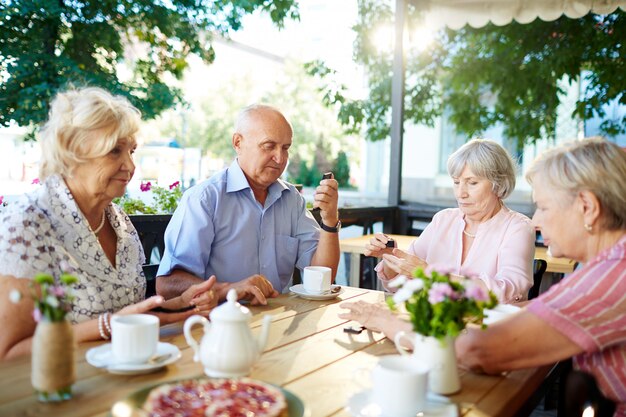 Activité de loisir des seniors