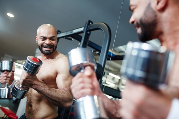 Activité en salle de sport