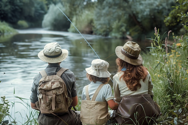 Photo gratuite activités d'été rétro avec une esthétique inspirée des années 80