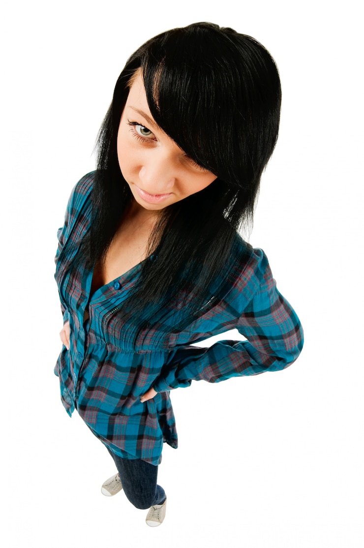 Photo gratuit adolescent mignonne