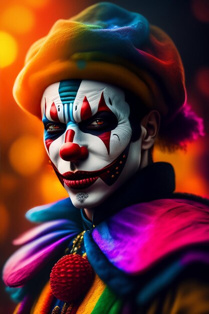 Une affiche pour le film c'est un clown.