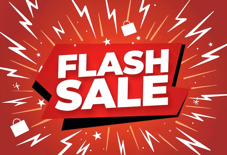 Photo gratuit affiche de promotion des ventes