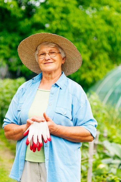 Agriculteur senior