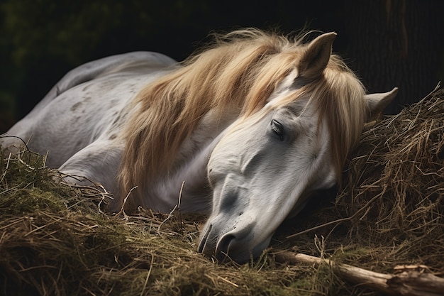 Photo gratuite ai généré des chevaux image