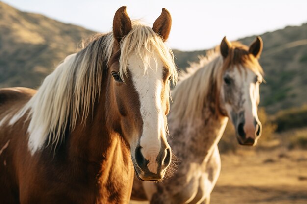 Ai généré des chevaux image