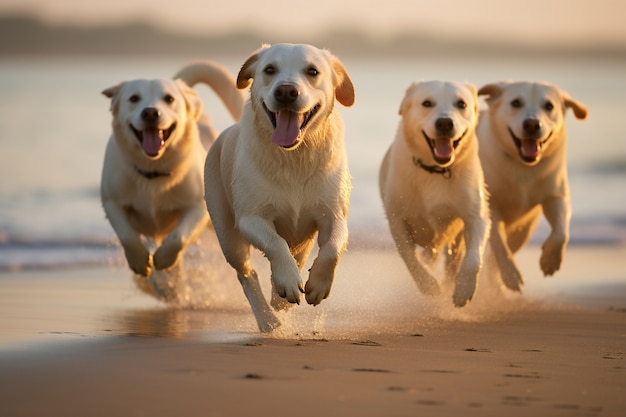 Photo gratuite ai généré de chien labrador retriever