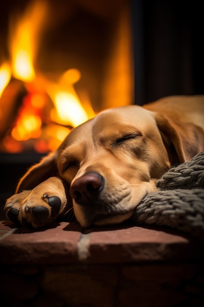 Photo gratuite ai généré de chien labrador retriever