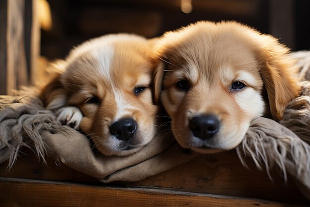 Ai généré de chien labrador retriever